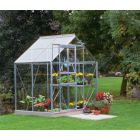 Halls traditional popular greenhouse 6ft x 4ft