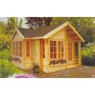 Shire Bedgbury Pine Lodge 70mm - 17 x 17ft
