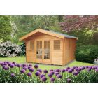 Shire Clipstone log cabin 44mm