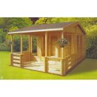 Shire Guisborough Pine Lodge 70mm - 13 x 12ft