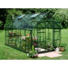 Hall Magnum 8 x 12ft Greenhouse Green frame