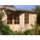 Shire-Ropsley-Log cabin