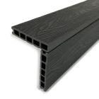 Square edge deck board- Black