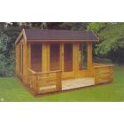 Shire Wykenham Pine Lodge 44mm - 12 x 12ft
