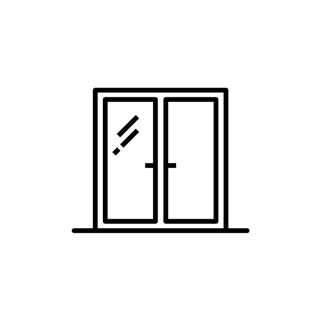Double Door - Double Glazing