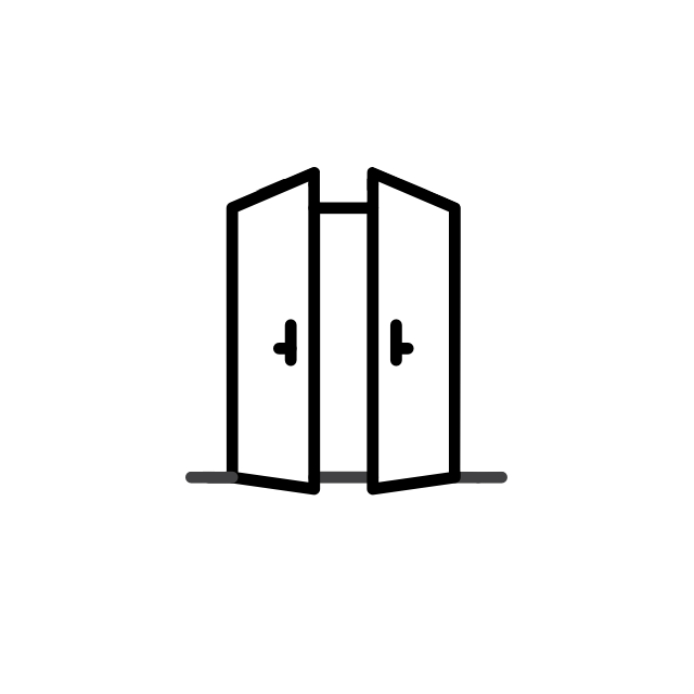 Shire Ardcastle Pine Lodge - Double Doors