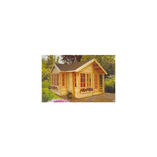 Shire Bedgbury Pine Lodge 44mm - 17 x 17ft