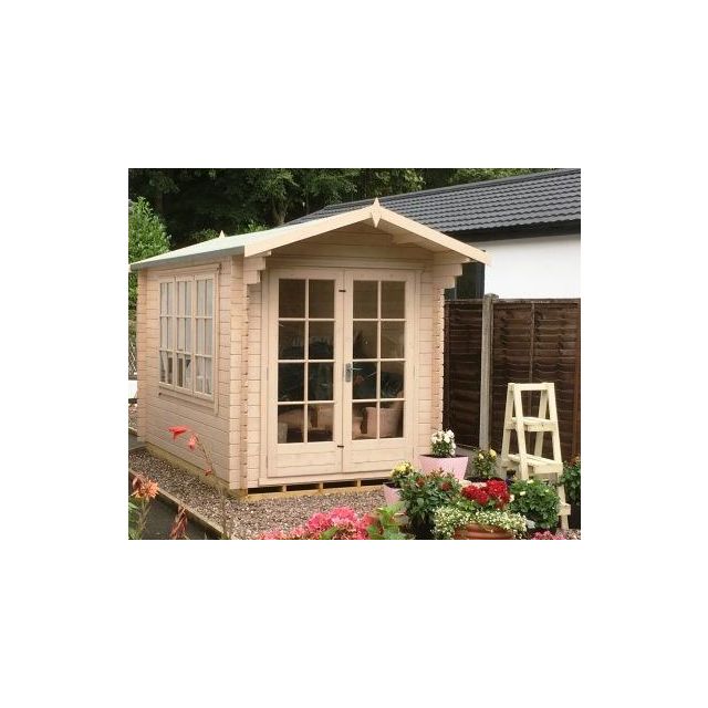 Shire-Dalby-summerhouse-logcabin-available-from-M.A.P-Garden-Furnishings-Ltd