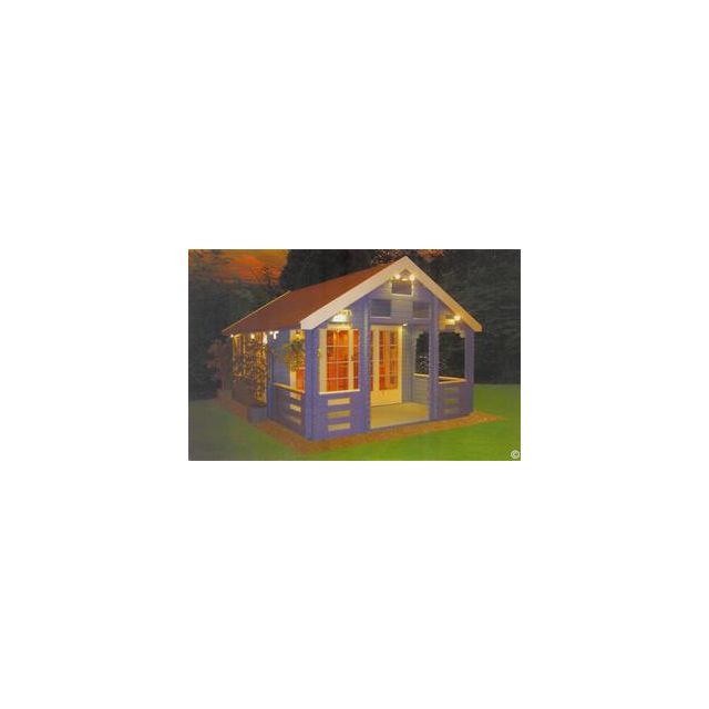 Shire Glentress Pine Lodge 44mm - 13 x 18ft