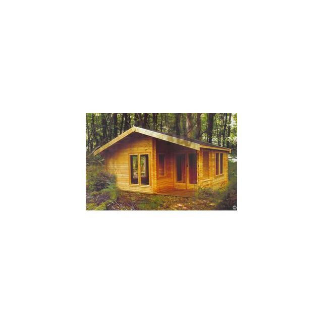 Shire New Forest Pine Lodge 44mm - 20 x 13ft