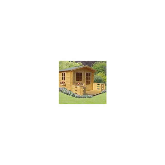 Shire Norwood Pine Lodge 28mm - 8 x 12ft