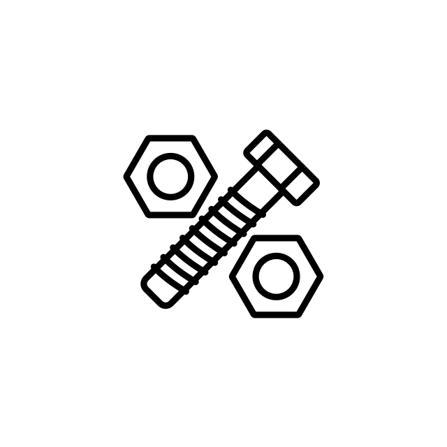 Square Head Nuts and Bolts (20)