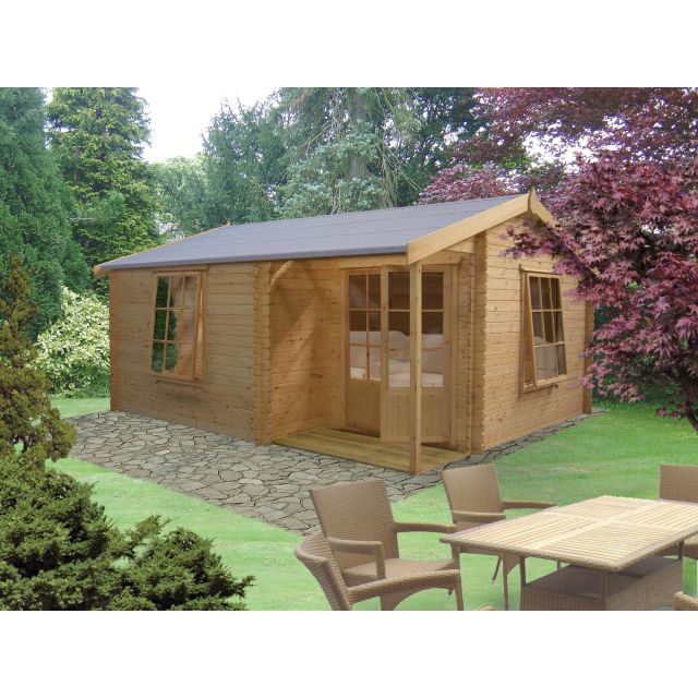 Shire Ringwood log cabin 28mm