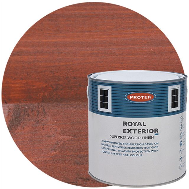 Protek Royal Exterior Natural Stain - Antique Teak (2.5litre)