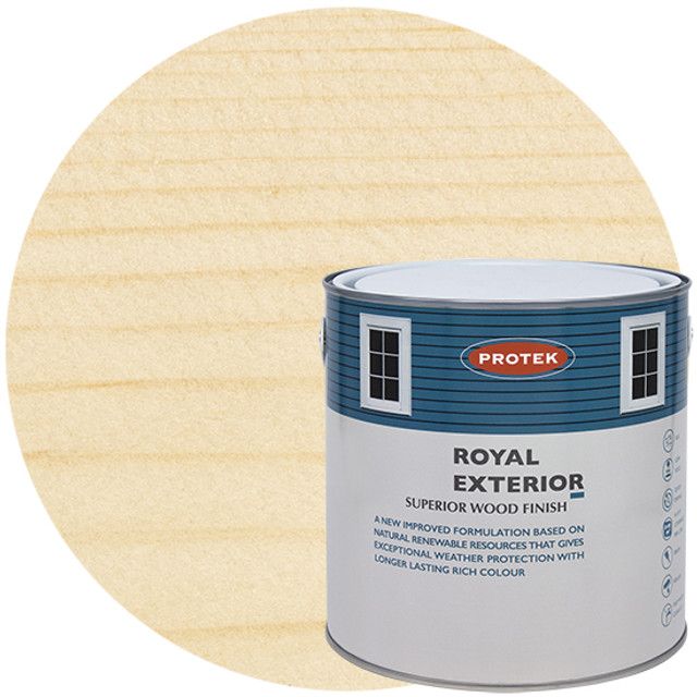 Protek Royal Exterior Natural Stain - Clear (5 litre)