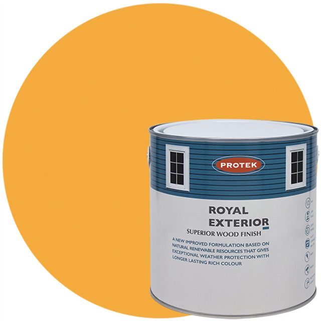 Protek Royal Exterior Soft Colours - Drawing Room Gold (5 litre)
