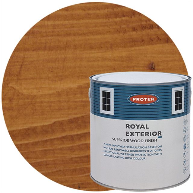 Protek Royal Exterior Natural Stain - Hazelnut (2.5litre)