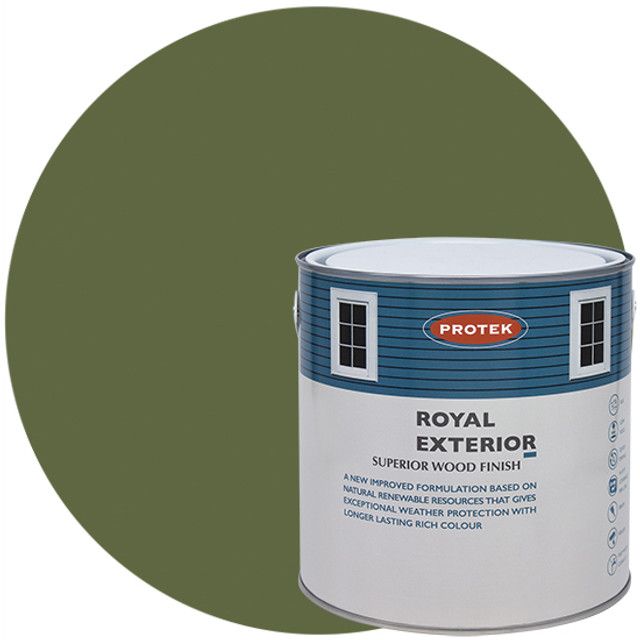 Protek Royal Exterior Vibrant Colours - Jungle Green (5 litre)