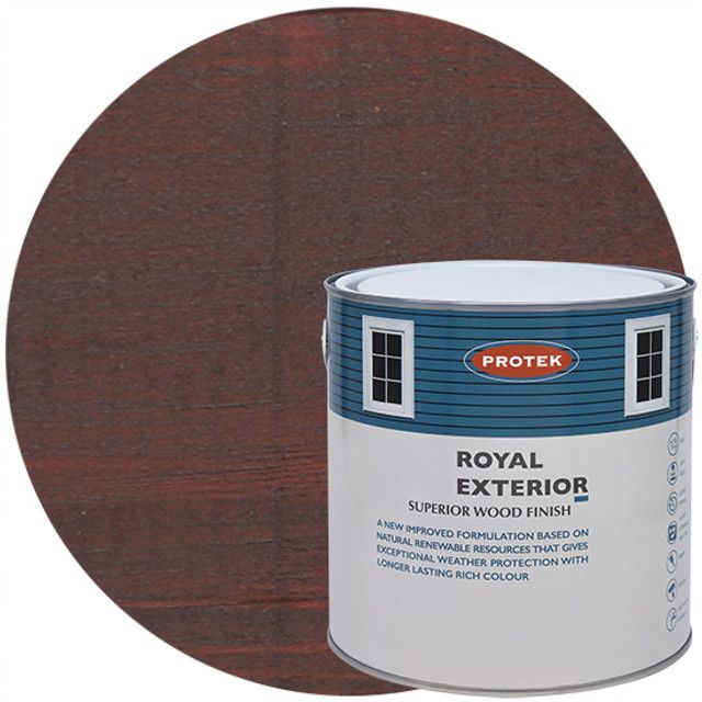 Protek Royal Exterior Natural Stain - Mahogany (2.5litre)