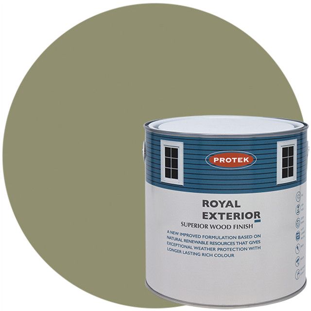 Protek Royal Exterior Soft Colours - Olive Green (2.5litre)