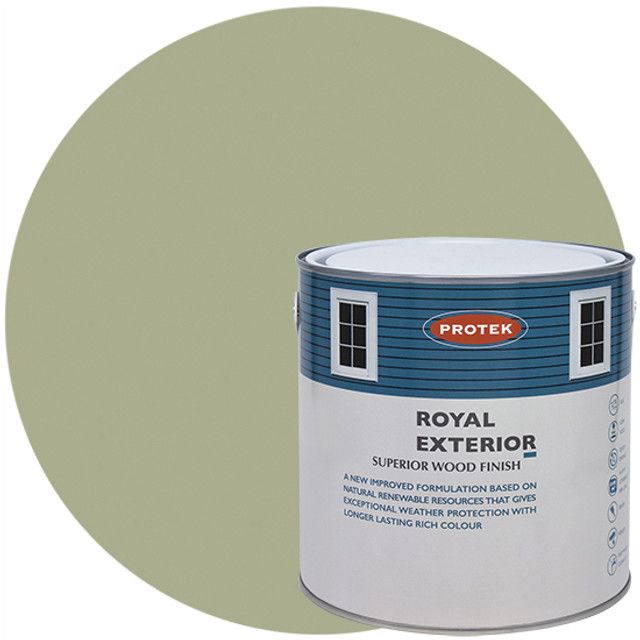 Protek Royal Exterior Soft Colours - Pond Green (5 litre)