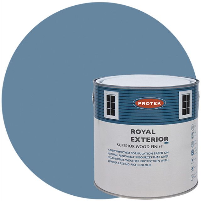 Protek Royal Exterior Soft Colours - Somerset Blue (2.5litre)