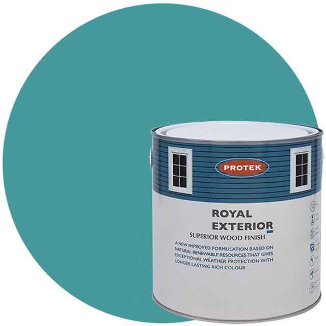 Protek Royal Exterior Vibrant Colours - Teal (5 litre)