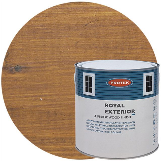 Protek Royal Exterior Natural Stain - Walnut (2.5litre)