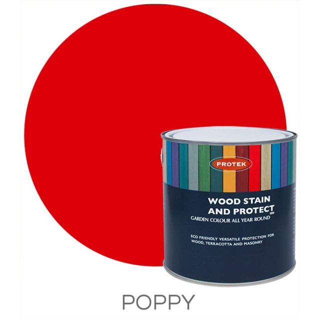 Protek_wood_shed_summerhouse_paint_poppy