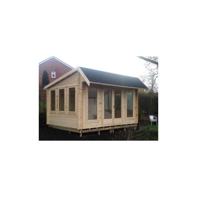 Shire Wykenham log cabin summerhouse